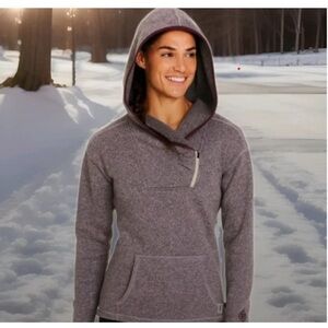 Stio Chocolate Hooded Pullover